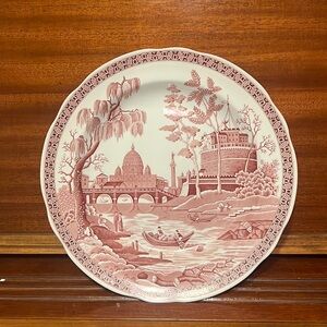 Spode archive collection Georgia series “Rome” plate